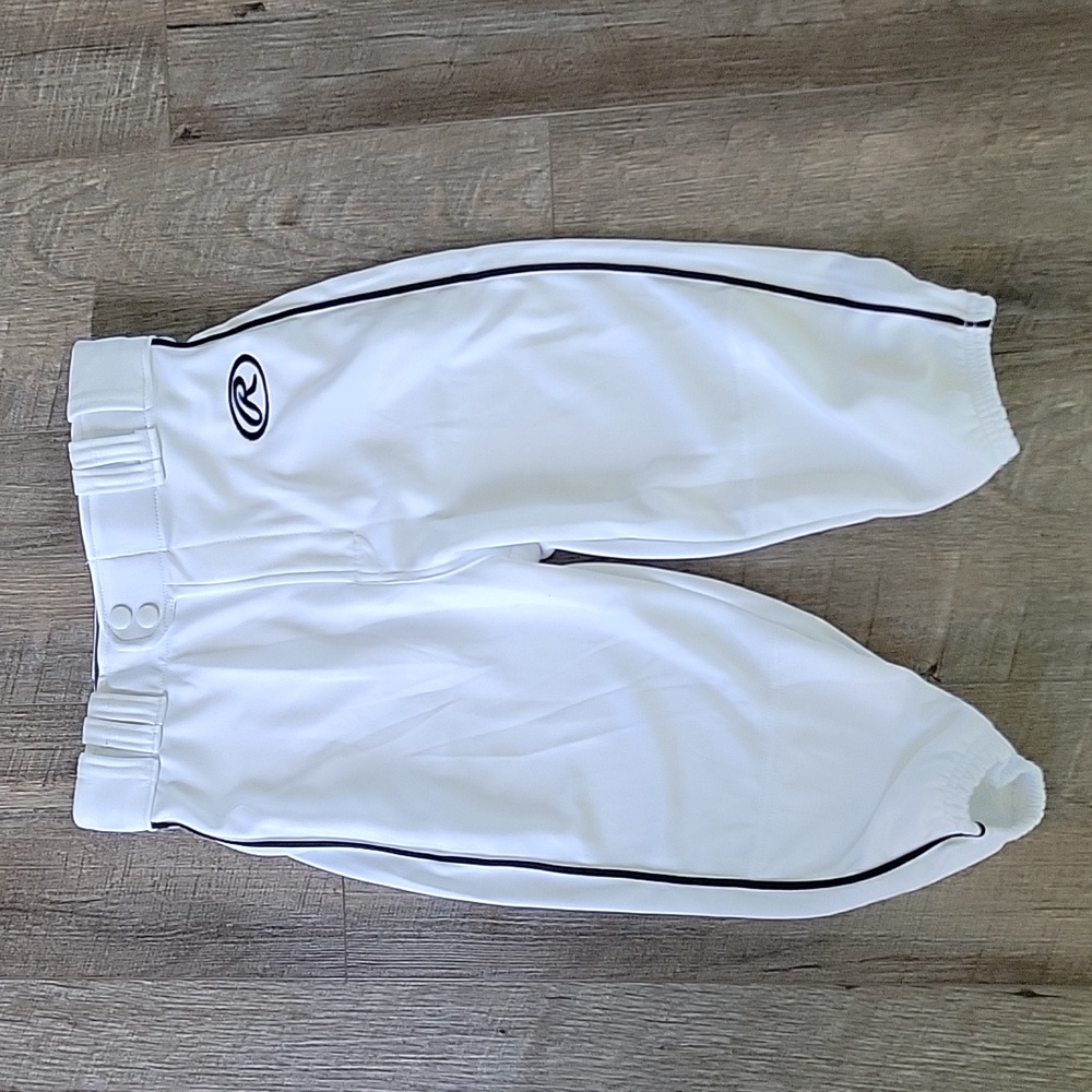 Rawlings white knickers baseball pants